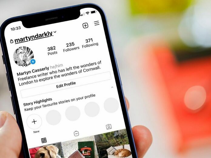Compose your profile through Instagram followers