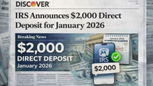 $2,000 IRS Direct Deposit January 2026