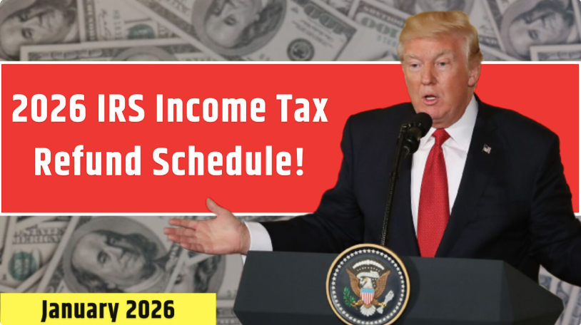 2026 IRS Income Tax Refund Schedule