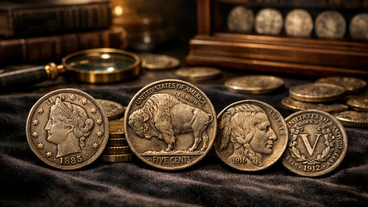 9 Rare Nickel Coins Valued in the Millions